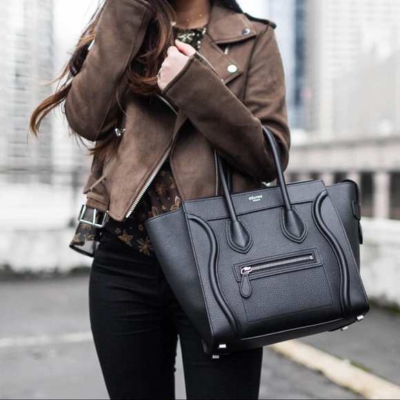 Black Celine Micro Luggage - Picture 9 of 15